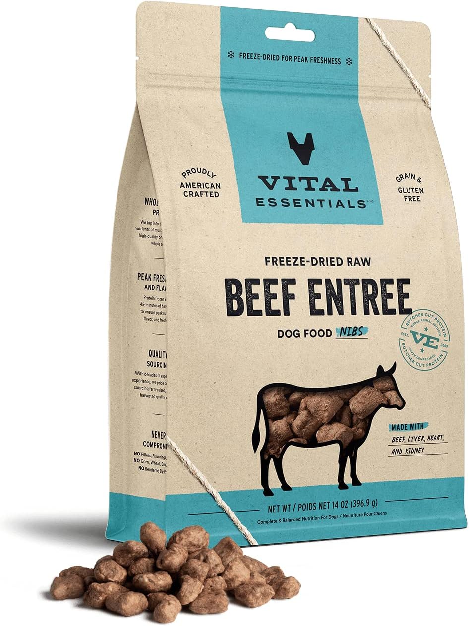 best food for french bulldog Vital Essentials Freeze-Dried Food